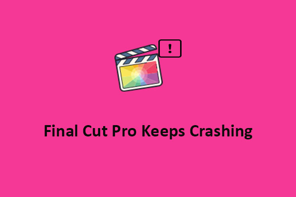 Final Cut Pro ne cesse de planter sur macOS: comment corriger le problème?