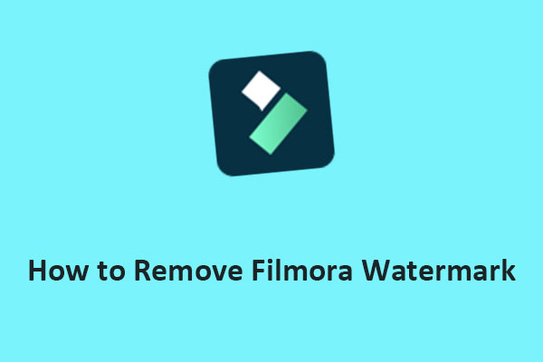 [Solved] How to Remove Filmora Watermark