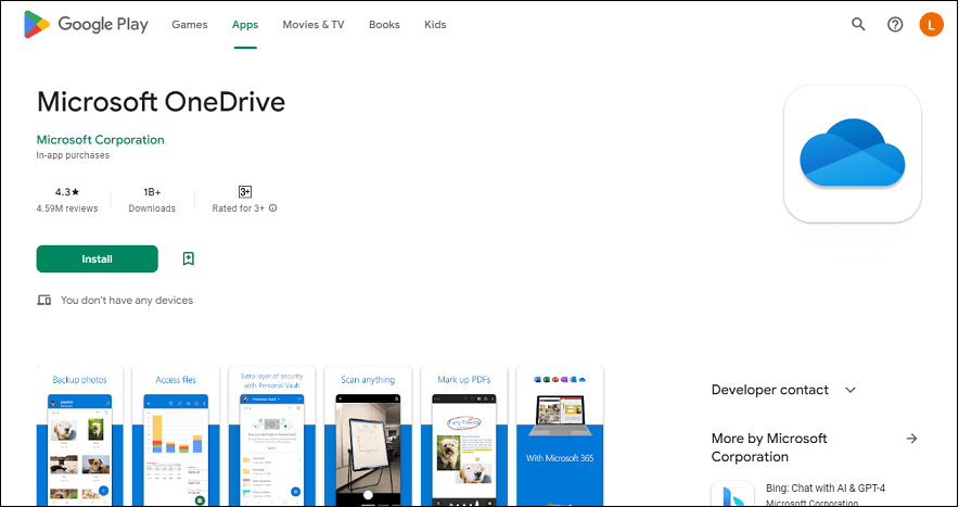 Microsoft OneDrive