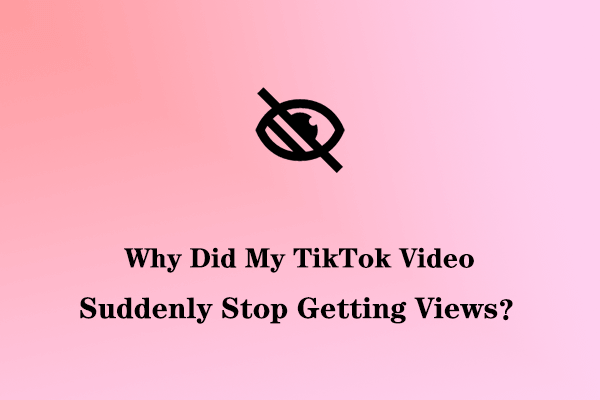 Why Did My TikTok Video Suddenly Stop Getting Views?