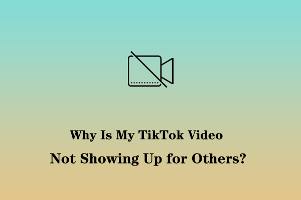 [Fixed] Why Is My TikTok Video Not Showing Up for Others?