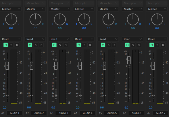 audio track mixer