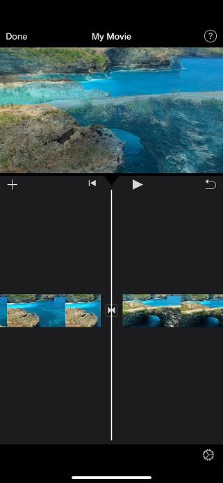 add target video clip several times in iMovie