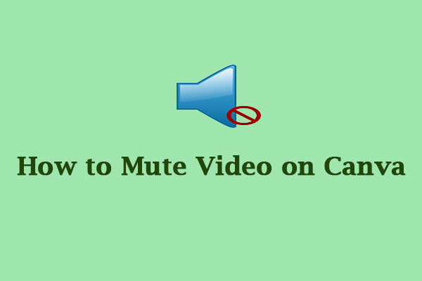 A Detailed Guidance on How to Mute Video on Canva Easily