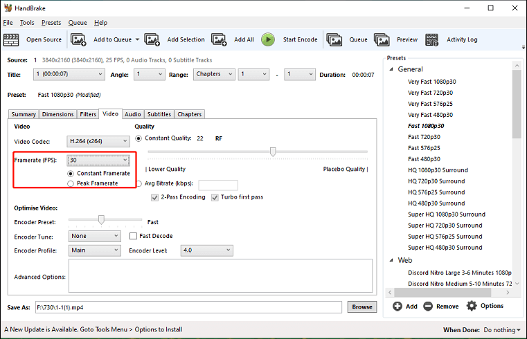 convert VFR to CFR