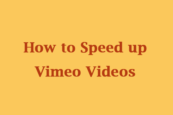 Step-by-Step Guide: How to Speed up Vimeo Videos Easily