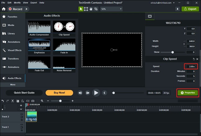 How To Rotate a Video in Camtasia