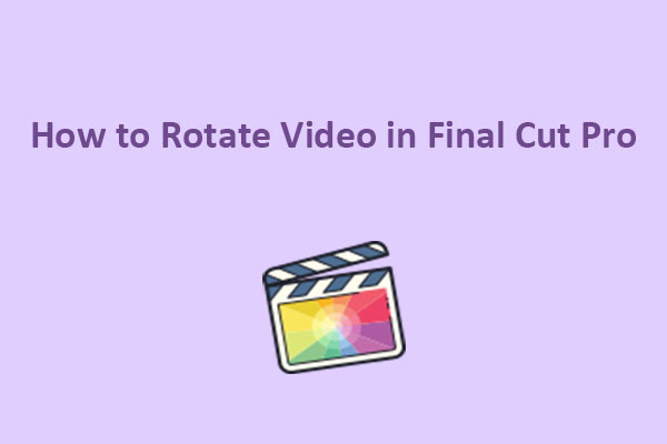 Guía paso a paso para rotar un vídeo con Final Cut Pro