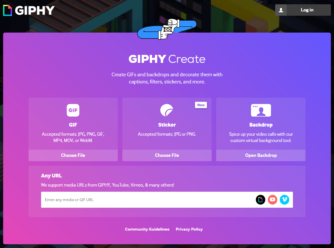 Giphy GIF maker