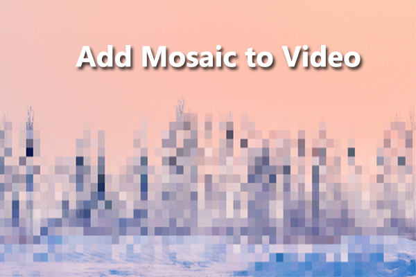 How to Add Mosaic to Video: 4 Simple Ways