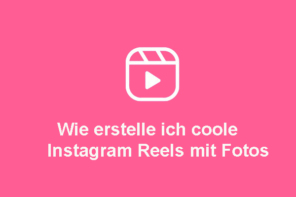 Wie erstellt man coole Instagram Reels mit Fotos