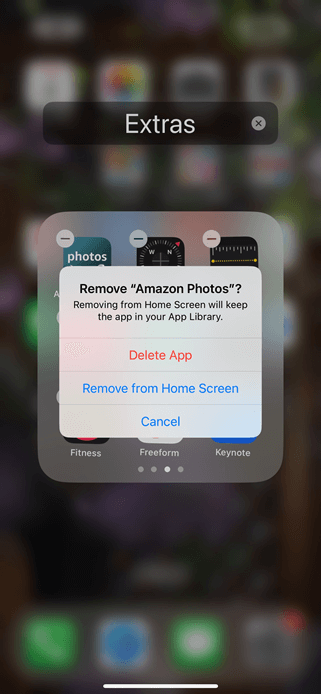 remove Amazon Photos app