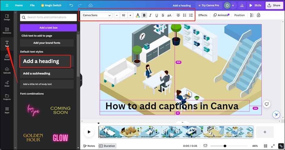 How to Add Captions Subtitles in Canva Step by Step Guide