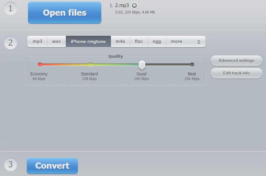 123apps Audio Converter