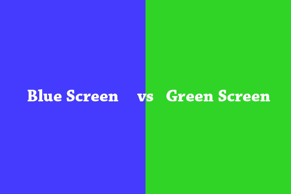 Blue Screen vs Green Screen: Main Differences Explained