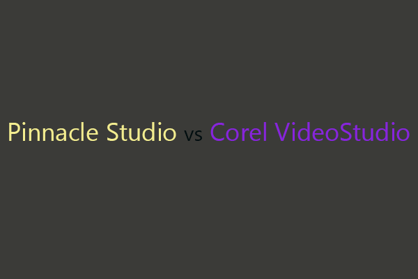 Pinnacle Studio vs Corel VideoStudio: ¿Cuál es mejor?