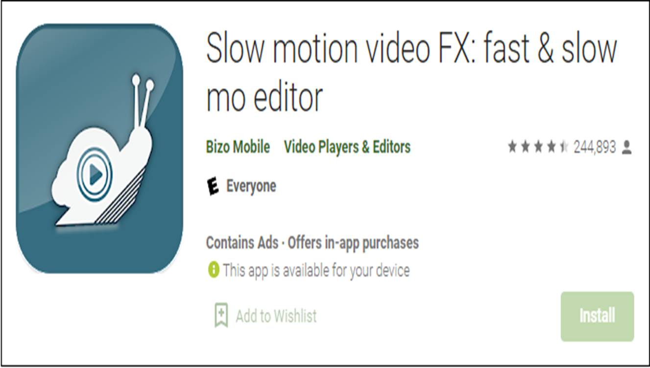 Slow Motion Video FX