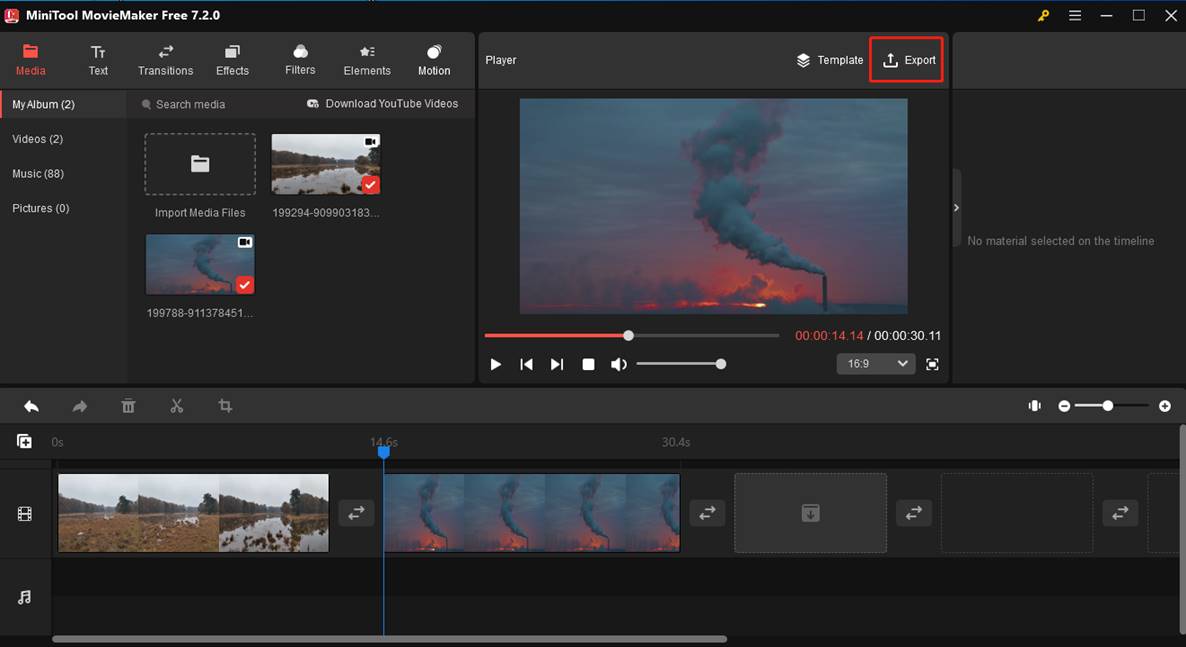 export video