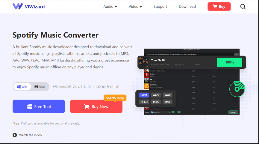 ViWizard Spotify Music Converter