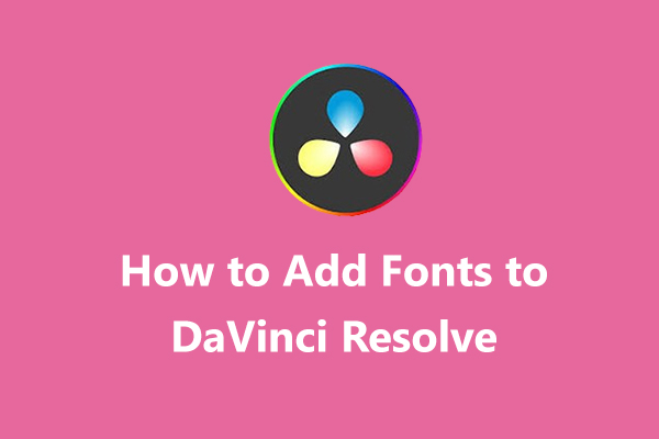 Solved: How to Import Custom Fonts to DaVinci Resolve