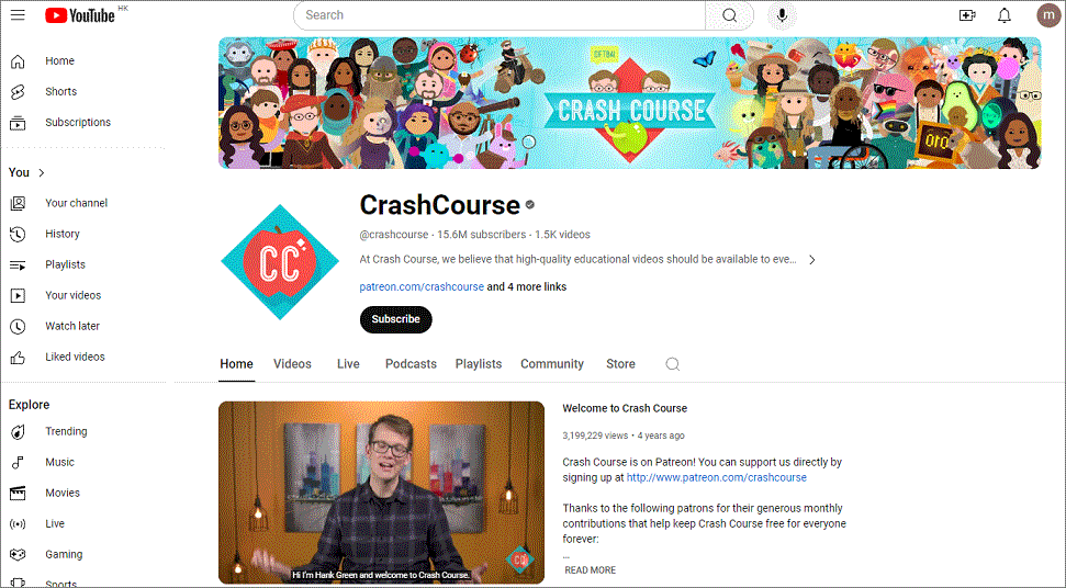 CrashCourse