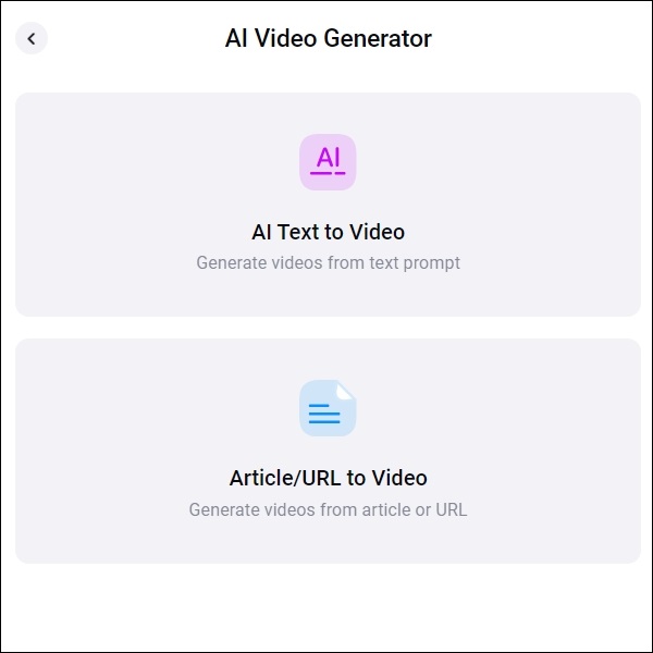 Text to Video in FlexClip