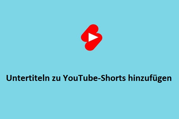 Eine Anleitung für das Hinzufügen von Untertiteln zu YouTube-Shorts