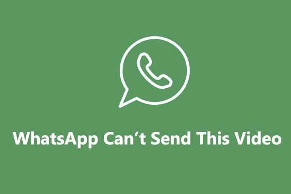 WhatsApp Can’t Send This Video: 7 Solutions Explained Here