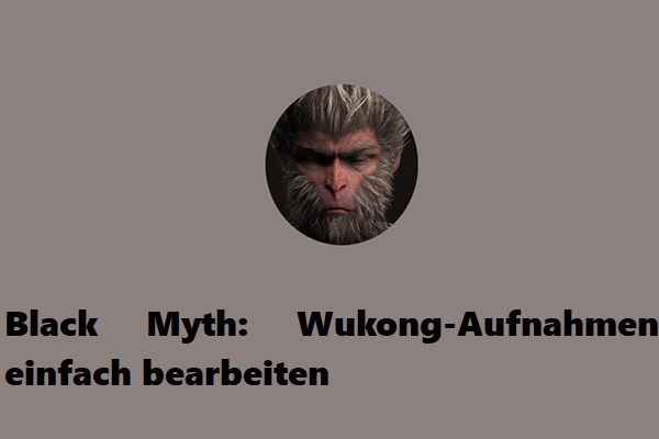 Entdecken Sie die besten Tools zum Bearbeiten von Black Myth: Wukong-Aufnahmen