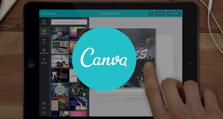 Editor de fotos Canva