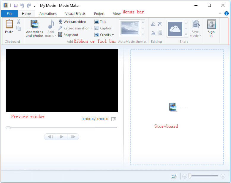  Windows Movie Maker