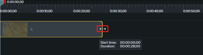 Trim video to compress it in Camtasia