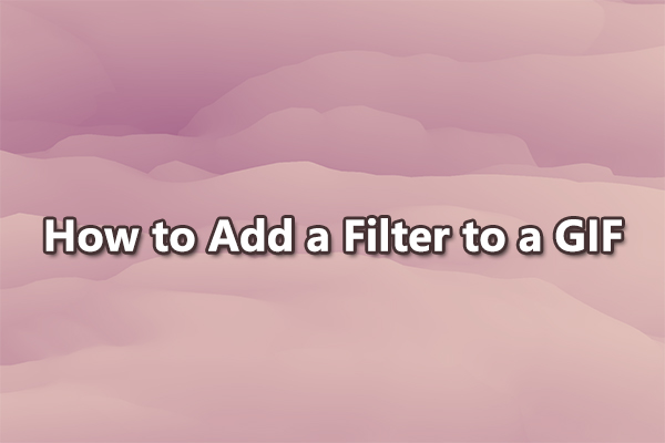 A Complete Tutorial on How to Add a Filter to a GIF