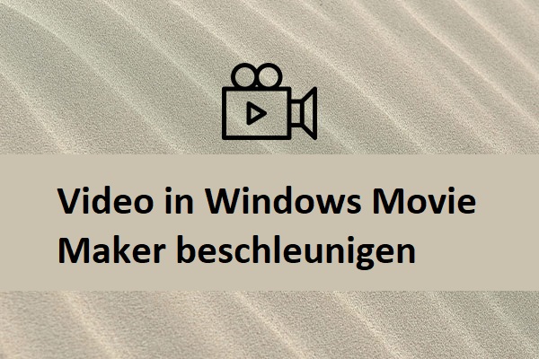 Wie man Videos in Windows Movie Maker beschleunigt: Einfache Schritte