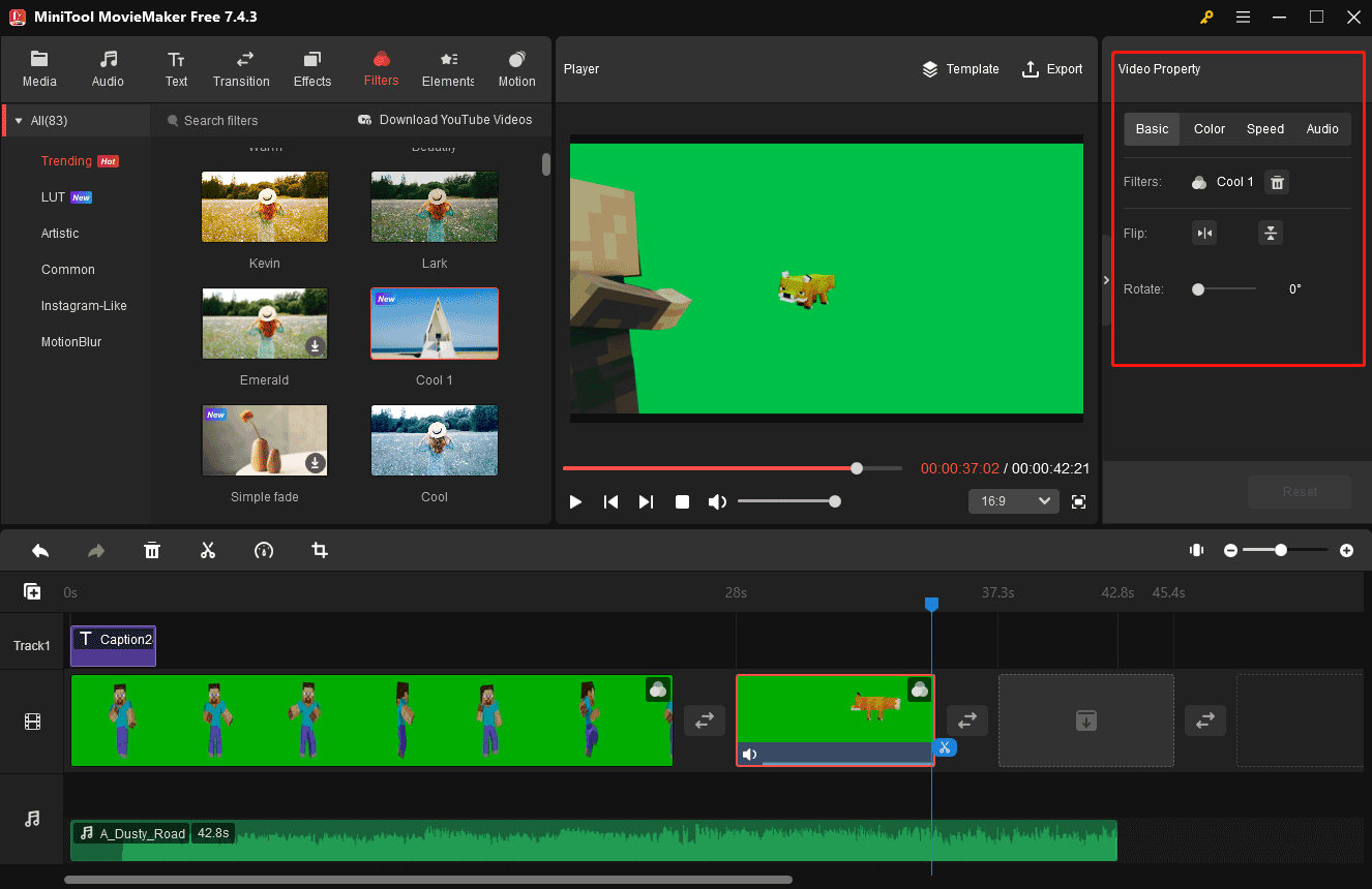 MiniTool MovieMakerでMinecraft 動画を改善する