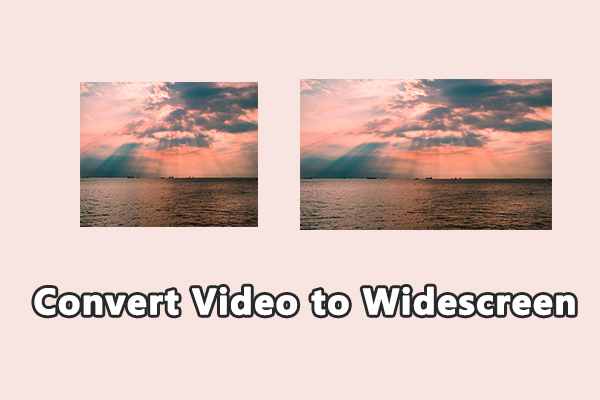 Best 2 Methods to Convert Video to Widescreen