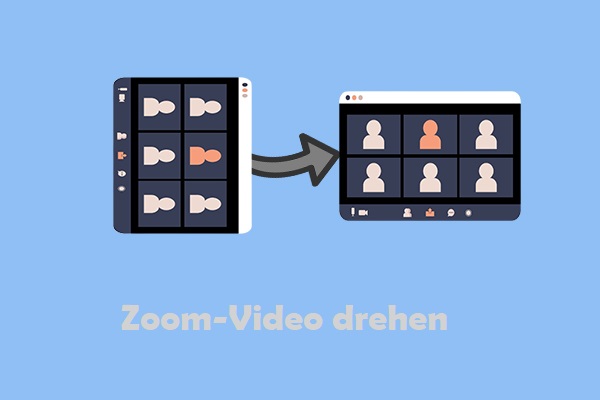 Eine umfassende Anleitung: Wie man ein Zoom-Video dreht