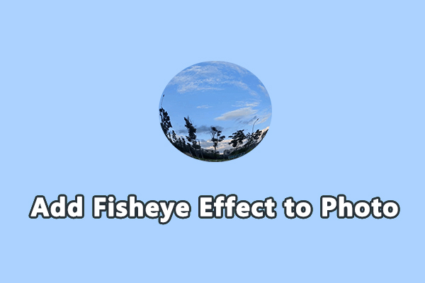 How to Add Fisheye Effect to Photos and Videos