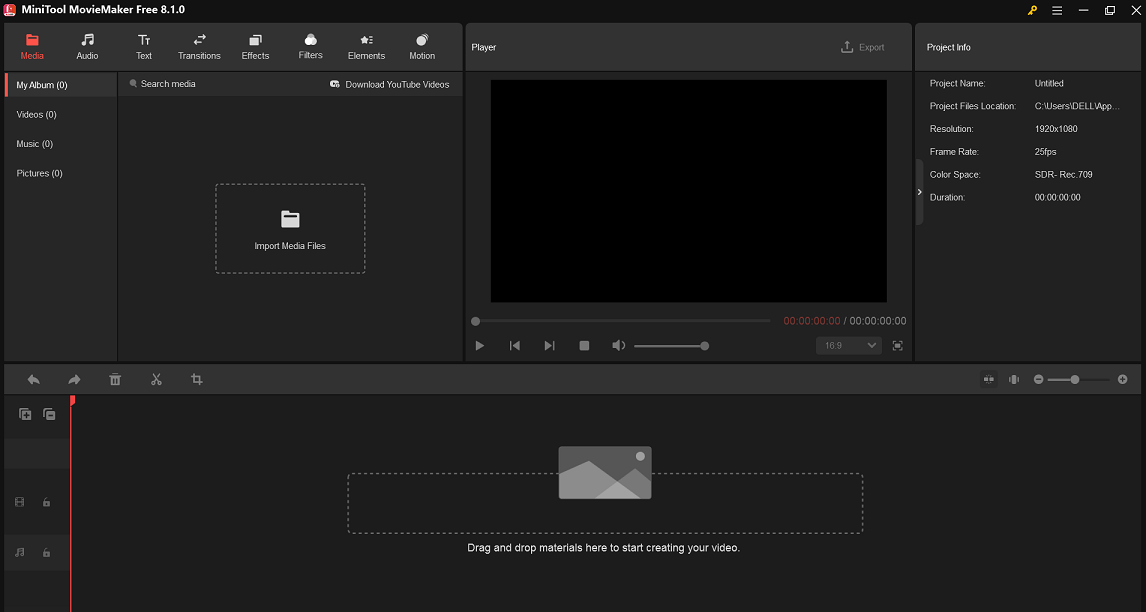 MiniTool MovieMaker