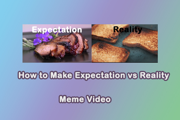 A Complete Guide: How to Make Expectation vs Reality Meme Video