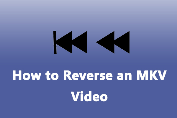 How to Reverse an MKV Video: Best 3 Methods