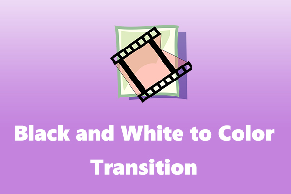 How to Create Amazing Black and White to Color Transition in Video