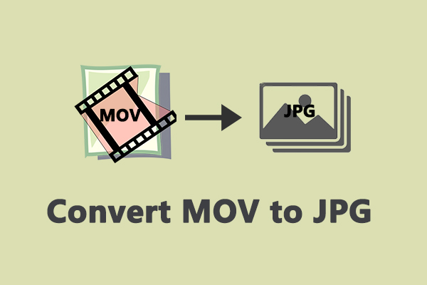 How to Convert MOV to JPG Sequence on Windows