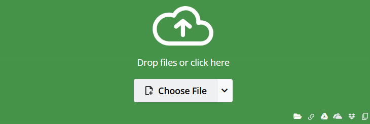 Click Choose File to load the TGA file you want to convert