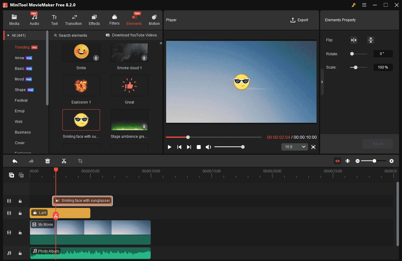 Clipchampの代替ソフト - MiniTool MovieMaker