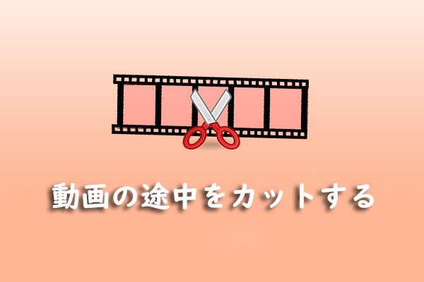 動画の途中をカットする方法4つ［オンライン/アプリ］