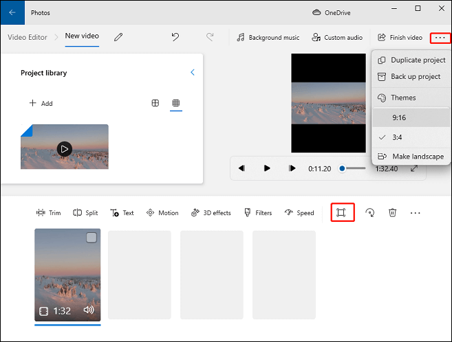Recorte um vídeo utilizando o editor de vídeo integrado do Windows 11
