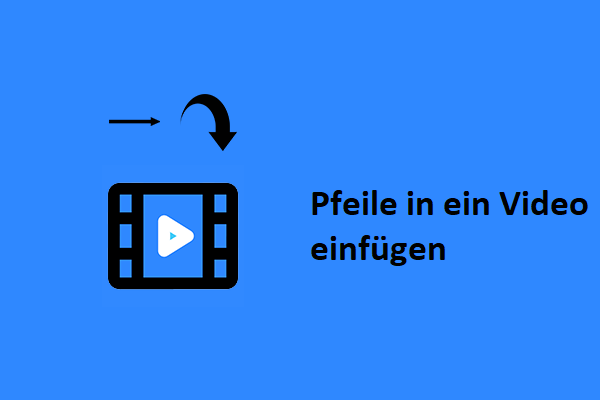 Wie kann man einen Pfeil in ein Video einfügen, um Objekte einfach zu markieren?
