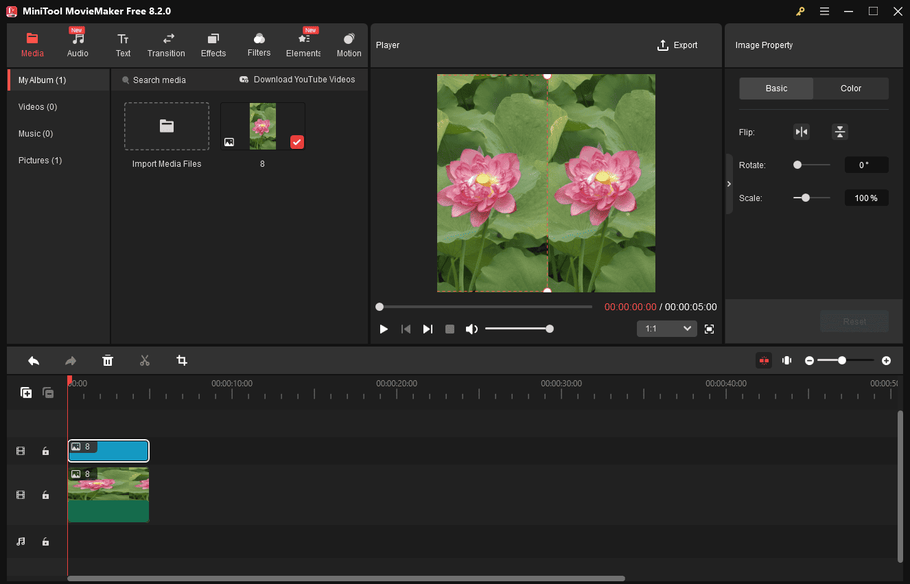 Erstellen Sie eine Fotocollage in MiniTool MovieMaker