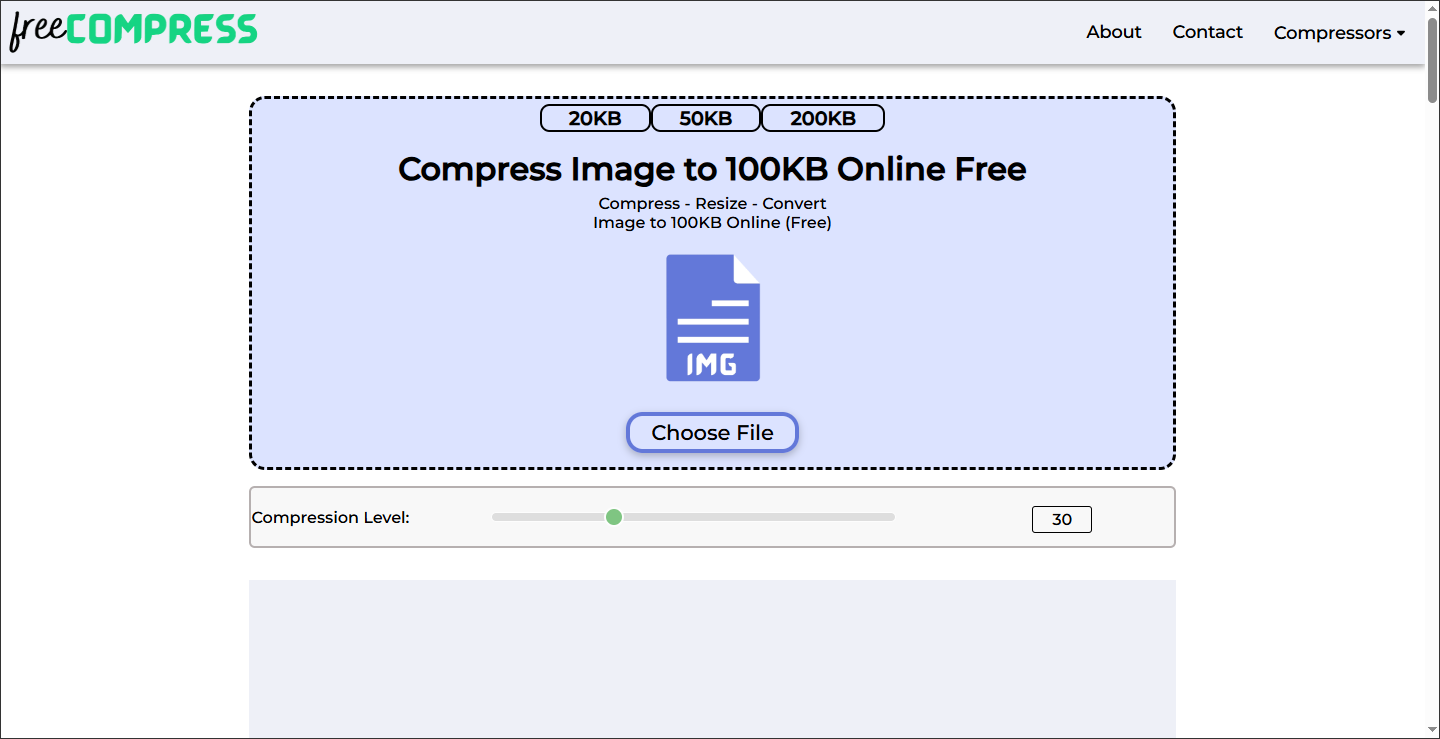 FreeCompress の公式サイト